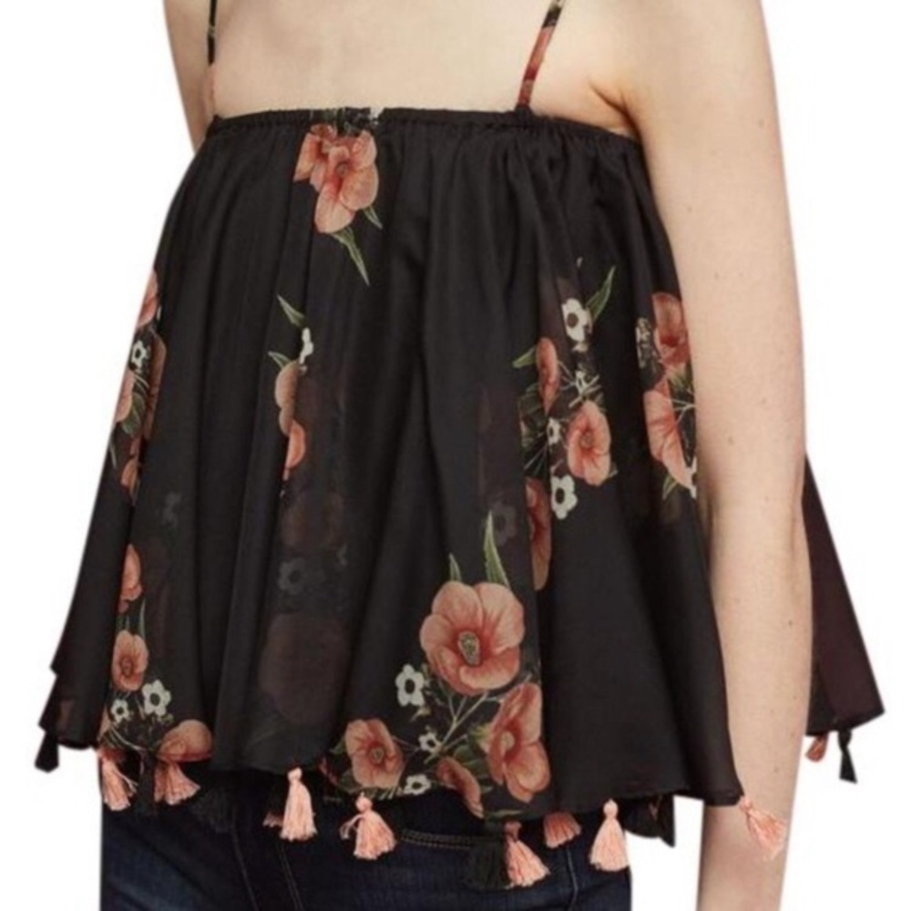 Carolina K / Anthropologie Floral Flowy Top